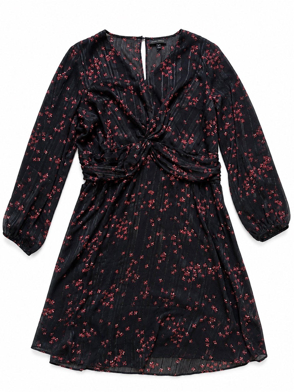 Lane Bryant floral mini dress